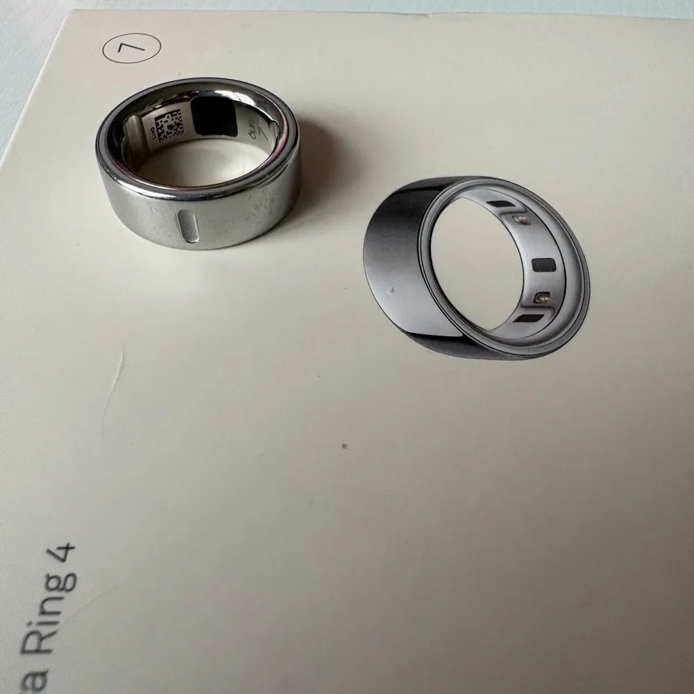 Silver Oura Ring